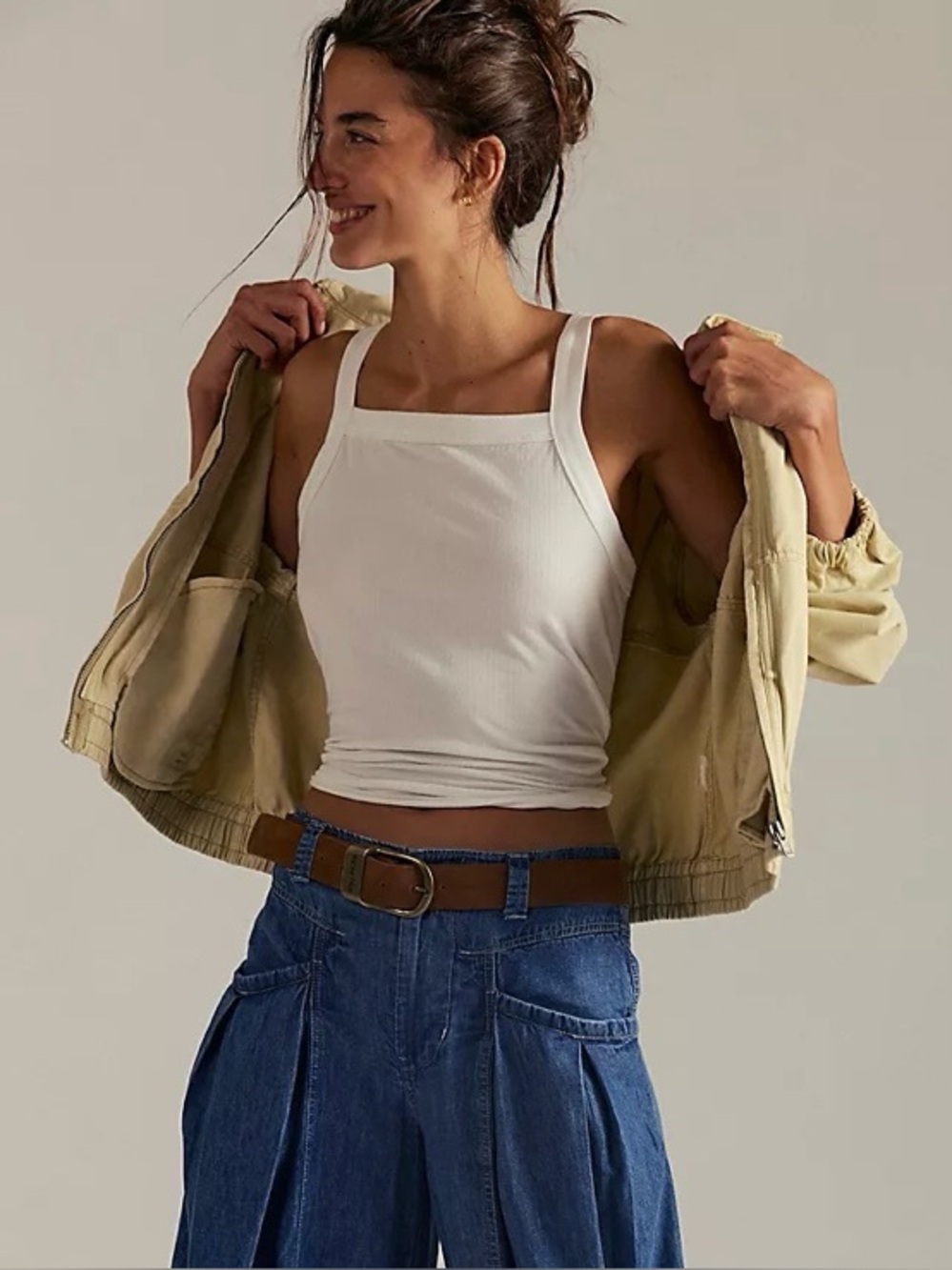 Free people ribbed tank top
